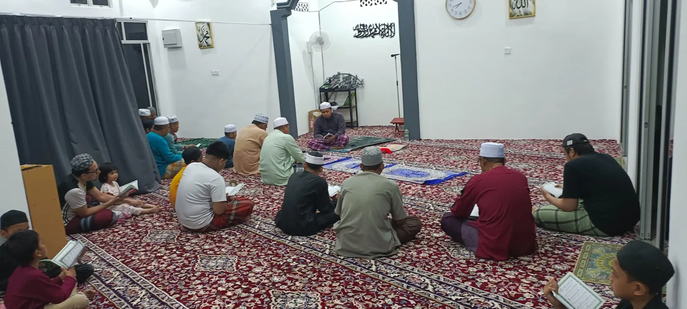 Aktiviti pengajian di Surau Ummu Zainab